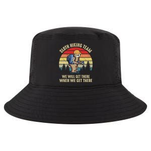 Sloth Hiking Team We Will Get There When We Get ThereFunny Cool Comfort Performance Bucket Hat