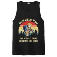 Sloth Hiking Team We Will Get There When We Get ThereFunny PosiCharge Competitor Tank