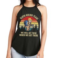 Sloth Hiking Team We Will Get There When We Get ThereFunny Women's Perfect Tri Rocker Tank