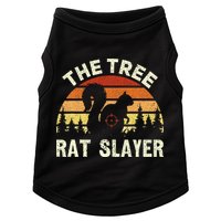 Squirrel Hunter The Tree Rat Slayer Retro Squirrel Hunting Doggie Tank