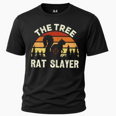 Squirrel Hunter The Tree Rat Slayer Retro Squirrel Hunting Performance Shirt
