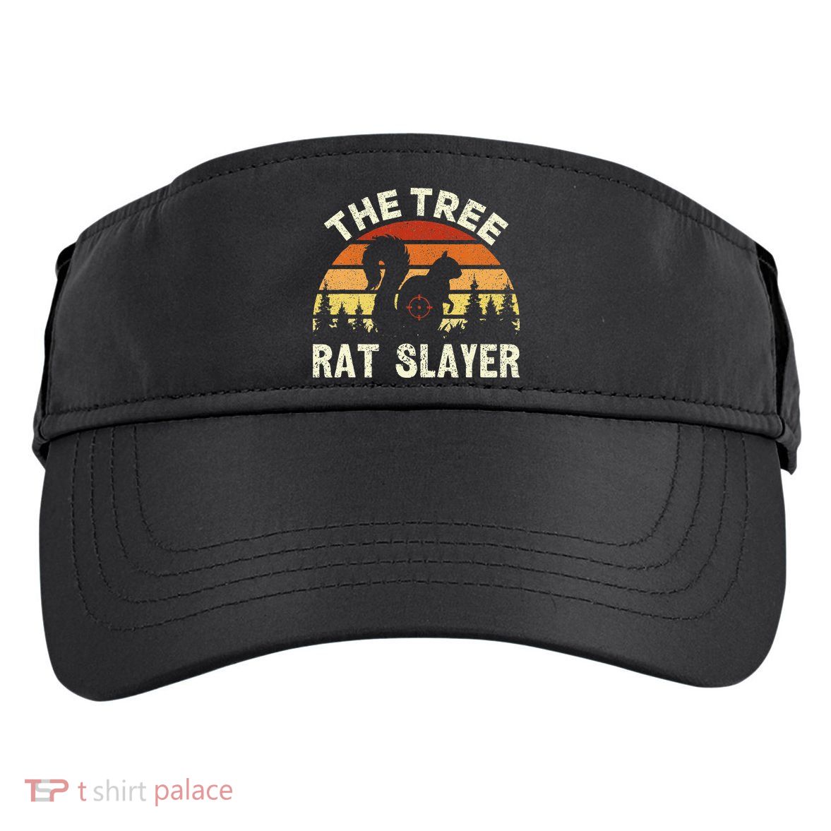 Squirrel Hunter The Tree Rat Slayer Retro Squirrel Hunting Adult Drive Performance Visor