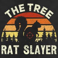 Squirrel Hunter The Tree Rat Slayer Retro Squirrel Hunting Premium Pullover Hoodie