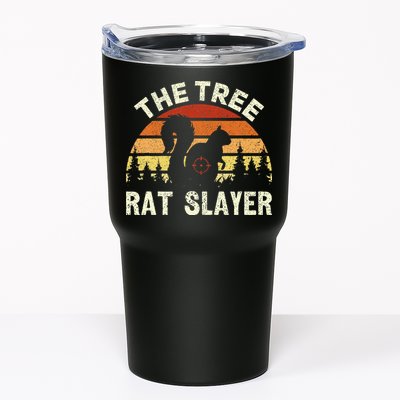 Squirrel Hunter The Tree Rat Slayer Retro Squirrel Hunting Tumbler