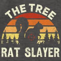 Squirrel Hunter The Tree Rat Slayer Retro Squirrel Hunting Vector Backpack