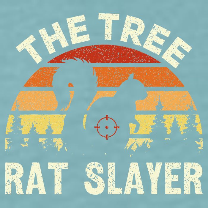Squirrel Hunter The Tree Rat Slayer Retro Squirrel Hunting Sueded Cloud Jersey T-Shirt