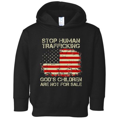 Stop Human Trafficking Gods Children Are Not For Sale Gift Toddler Hoodie