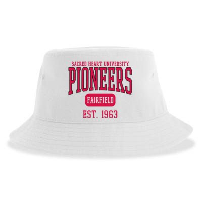 Sacred Heart University Pioneers Est. Date Sustainable Bucket Hat