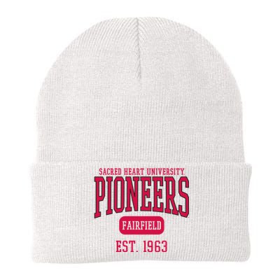 Sacred Heart University Pioneers Est. Date Knit Cap Winter Beanie