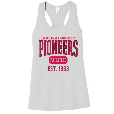 Sacred Heart University Pioneers Est. Date Women's Racerback Tank