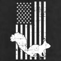 Squirrel Hunting Us Flag Squirrel Hunter Great Gift Hat