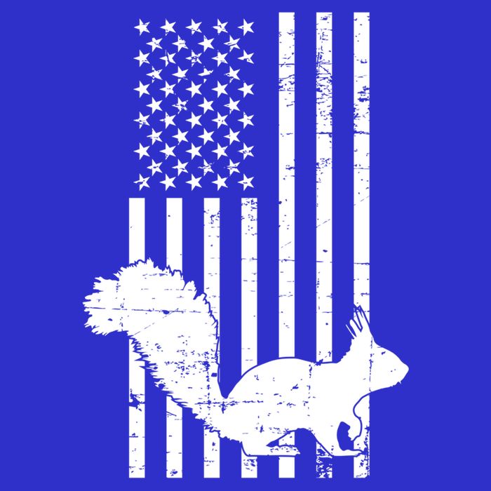 Squirrel Hunting Us Flag Squirrel Hunter Great Gift T-Shirt