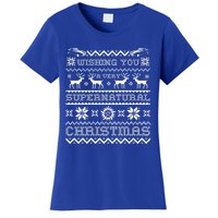 Supernatural Holiday Ugly Sweater Meaningful Gift Women's T-Shirt