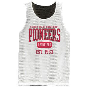 Sacred Heart University Pioneers Est. Date Sweatshirt Mesh Reversible Basketball Jersey Tank