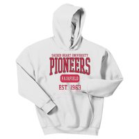 Sacred Heart University Pioneers Est. Date Sweatshirt Kids Hoodie