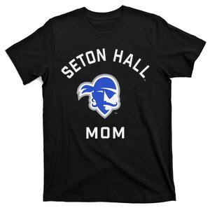 Seton Hall University Shu Pirates Arched Mom T-Shirt