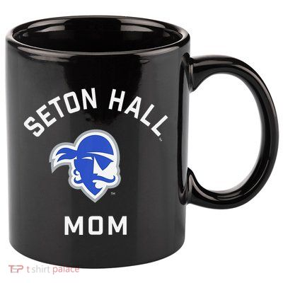 Seton Hall University Shu Pirates Arched Mom 11oz C Handle Ceramic Mug