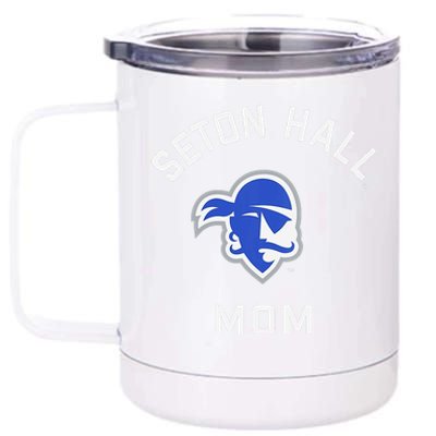 Seton Hall University Shu Pirates Arched Mom 12 oz Stainless Steel Tumbler Cup