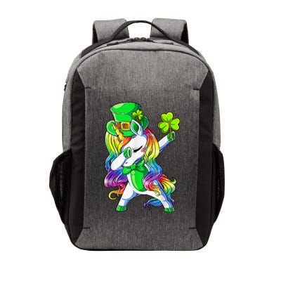 Shamrock Heart Unicorn Face Irish Happy St Patrick's Day Vector Backpack