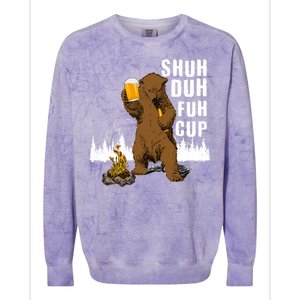 Shuh Duh Fuh Cup Colorblast Crewneck Sweatshirt