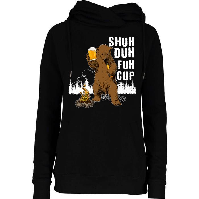 Shuh Duh Fuh Cup Womens Funnel Neck Pullover Hood