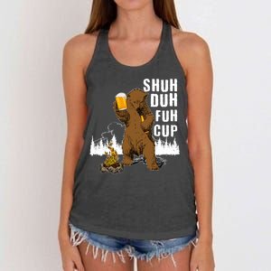 Shuh Duh Fuh Cup Women's Knotted Racerback Tank