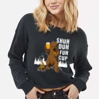 Shuh Duh Fuh Cup Cropped Pullover Crew
