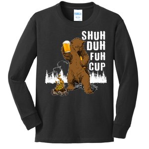 Shuh Duh Fuh Cup Kids Long Sleeve Shirt