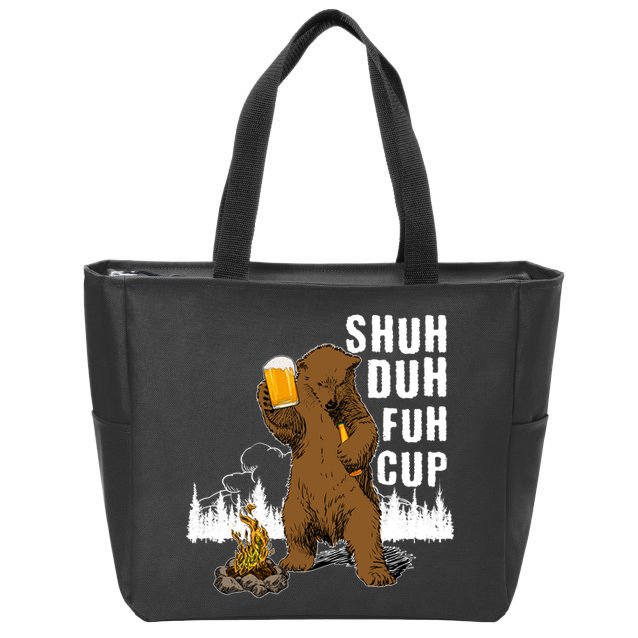 Shuh Duh Fuh Cup Zip Tote Bag