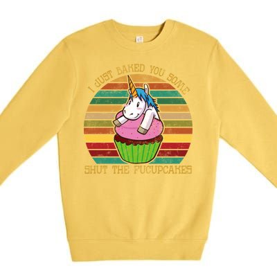 Shut The Fucupcakes Premium Crewneck Sweatshirt