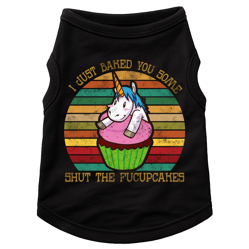 Shut The Fucupcakes Doggie Tank