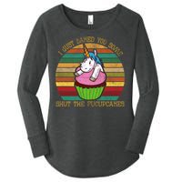 Shut The Fucupcakes Women's Perfect Tri Tunic Long Sleeve Shirt