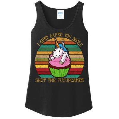 Shut The Fucupcakes Ladies Essential Tank