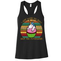 Shut The Fucupcakes Women's Racerback Tank