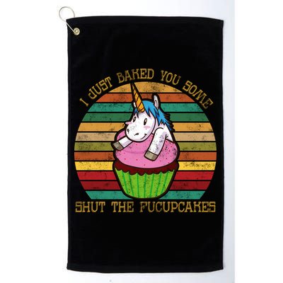 Shut The Fucupcakes Golf Towel