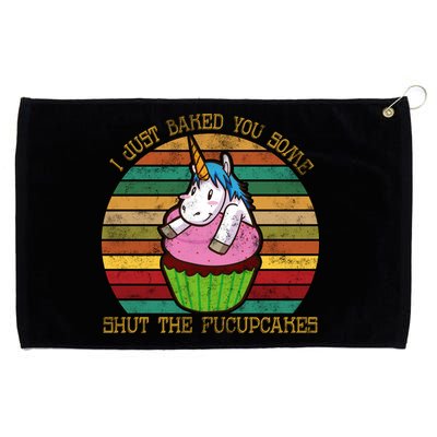 Shut The Fucupcakes Grommeted Golf Towel