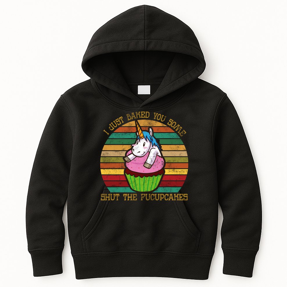 Shut The Fucupcakes Kids Hoodie