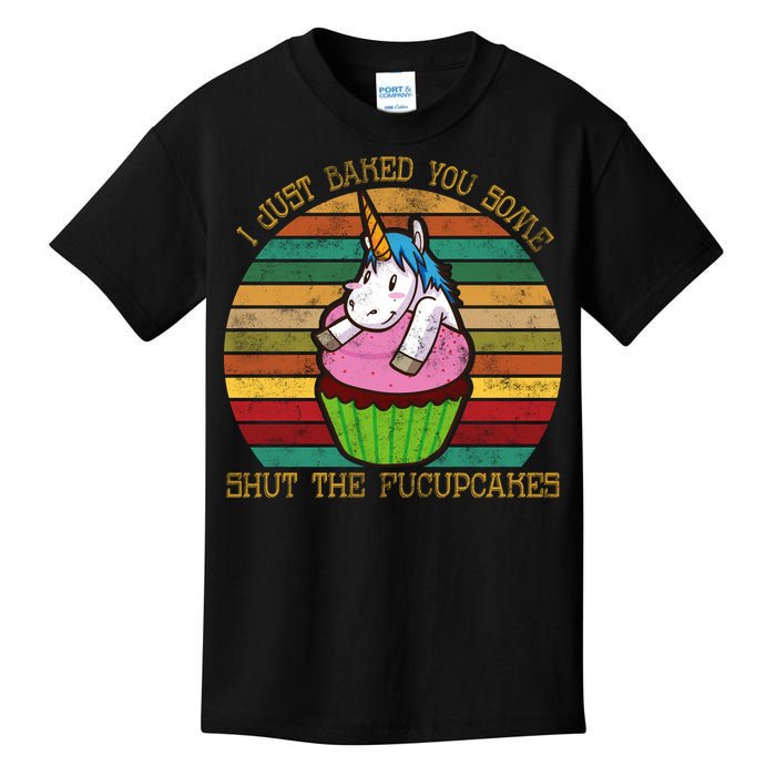 Shut The Fucupcakes Kids T-Shirt