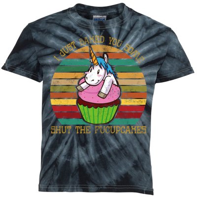 Shut The Fucupcakes Kids Tie-Dye T-Shirt