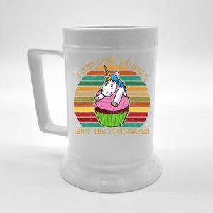 Shut The Fucupcakes Beer Stein