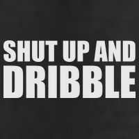 Shut Up And Dribble Golf Towel