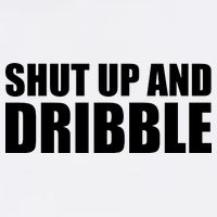 Shut Up And Dribble Garment-Dyed Sweatshirt