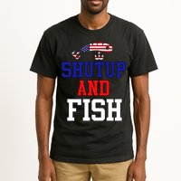 Shut Up And Fish Tall T-Shirt