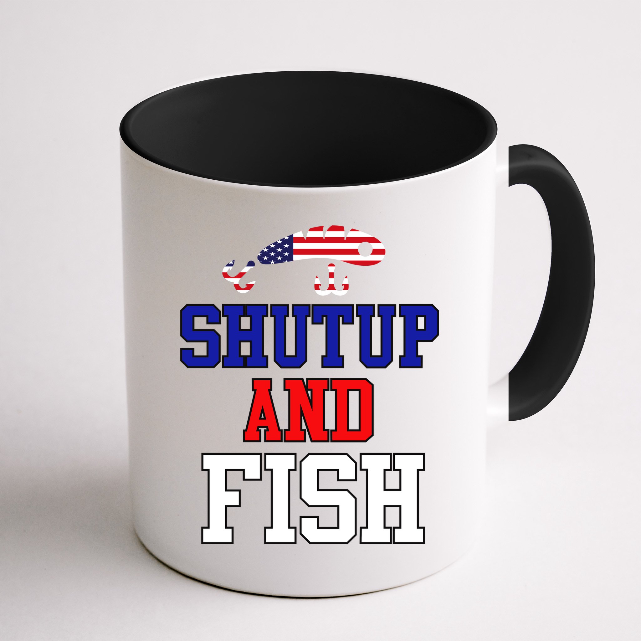 Shut Up And Fish Mug
