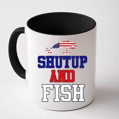 Shut Up And Fish Mug