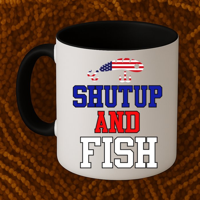 Shut Up And Fish Mug
