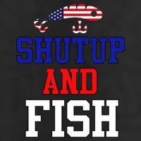 Shut Up And Fish 11oz C Handle Ceramic Mug