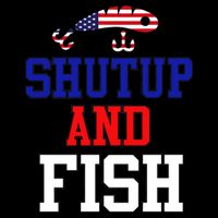 Shut Up And Fish Baby Bodysuit