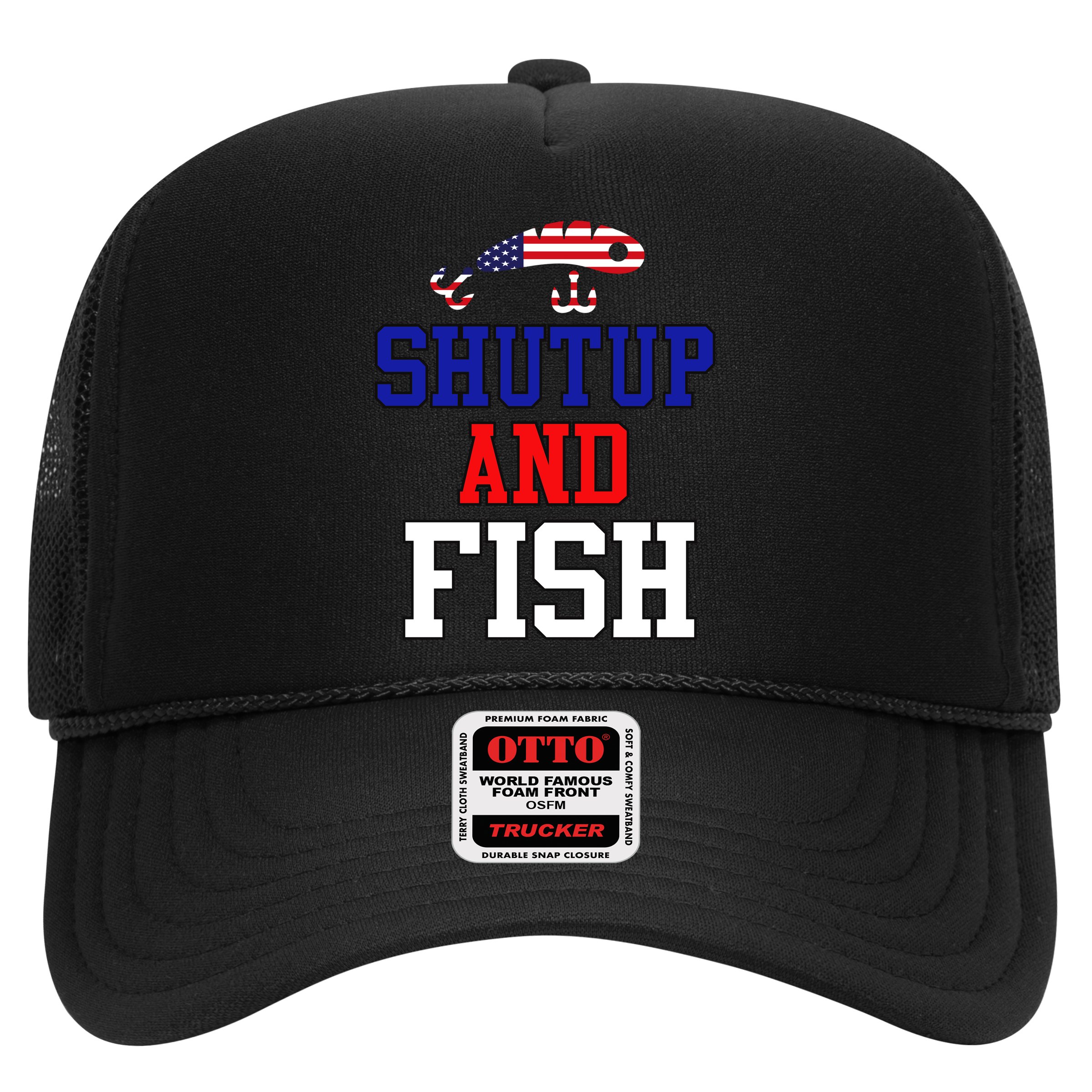 Shut Up And Fish Hat