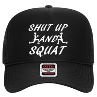 Shut Up And Squat Gym Fitness Workout Trucker Hat